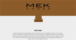 Desktop Screenshot of mekhomes.com