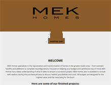 Tablet Screenshot of mekhomes.com